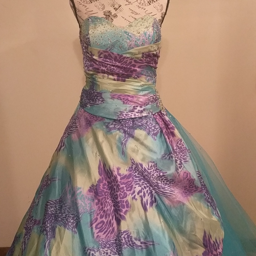 Princess ball gown prom dress
